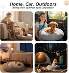 JOLLYVOGUE Calming Dog Bed Large Size Dog, Anti-Anxiety Donut Large Pet Bed - Image 6