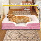 Orthopedic Dog Bed for Large Medium Sized, Washable Memory Foam Large Dog Bed - Image 5