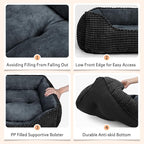 MIXJOY Dog Beds for Medium Dogs Washable, Rectangle Pet Bed Medium Size Dog - Image 4