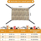 Jetec 2 Pack Cat Hammock for Cage, Catio Accessories Reversible Soft Cats Bed - Image 3
