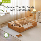 XXL Dog Bed for Extra Large Dogs, Giant Orthopedic Dog Bed - Image 5