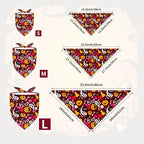 30 Pack Halloween Thanksgiving Dog Bandanas Bulk Stitch Dog Bandanas Small Dogs - Image 2