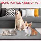 39.4"x29.5" Largest Pet Food Mat, Silicone Dog Mats - Image 6