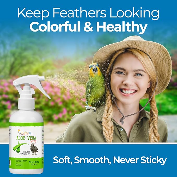 Aloe Vera Bird Spray for All Birds – Soothes Itchy Skin & Feather Plucking – - Image 3