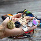 Personalized Dog Tag with 5 Lines of Custom Deep Engraved Durable Stainless - Image 6