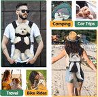 Pet Carrier Backpack, Hands-Free Adjustable Dog Front Carrier Legs Out & - Image 6