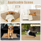 Smiry Waterproof Dog Bed Cover Blanket 82x102, Soft Reversible Pet Blanket - Image 5