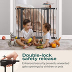 Cumbor 36" Extra Tall Baby Gate - Image 5