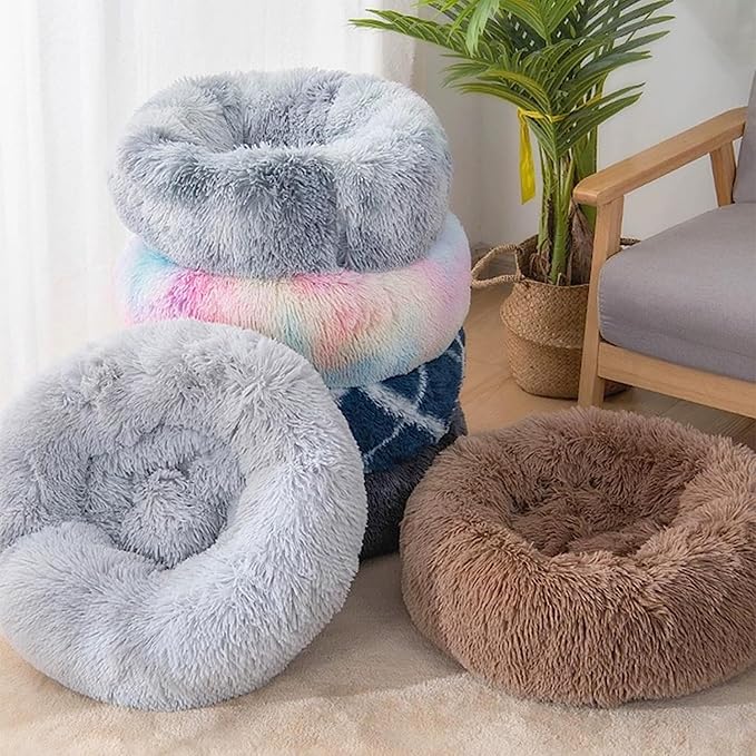 Nisrada Dog Bed for Small Medium Large Dogs, 27 inch Calming Dogs Bed, - Image 6