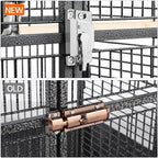 Yaheetech 61-inch Playtop Wrought Iron Large Parrot Bird Cages - Image 6