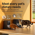 PETLIBRO RFID Cat Feeders for 2 Cats, Collar Sensor for Personalized Meals - Image 3