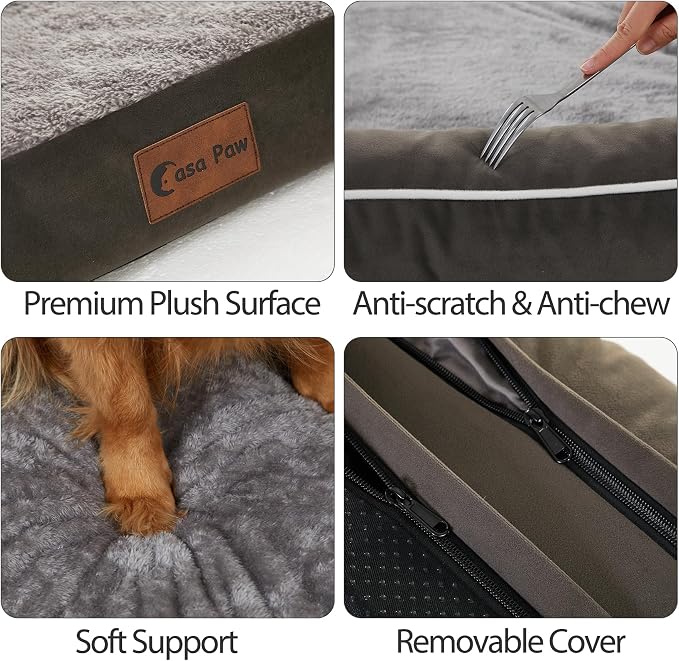 Orthopedic Dog Beds for Large Sized Dogs, Waterproof Egg Crate Foam Large Dog - Image 4