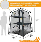 Automatic Pop-Up Cat Enclosure|3-Tier Cat Tent|Cat Cage|Outdoor Catio - Image 5