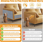 cat Scratching mat Self-Adhesive, Trimmable Furniture Protector - Image 3