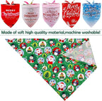 30 Pcs Christmas Happy New Year Dog Bandanas Bulk - Image 5