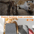 Cat Scratch Furniture Protector-100 x 15.8" Trimmable Self-Adhesive Cats Claws - Image 4