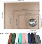 Ptlom Dog Food Mat Anti-Slip Bowl Mats - Image 2