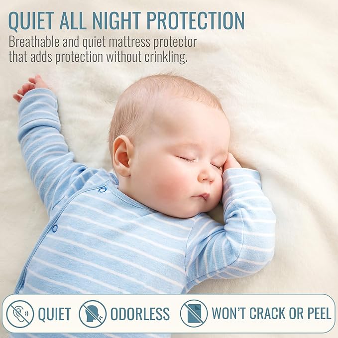 DMI Waterproof Mattress Protector and Mattress Cover, Encased Zippered Fit - Image 4