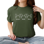 Custom Dog Mom Shirt for Women Pet Ears Sweatshirt - Image 5