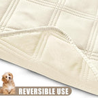 Smiry Waterproof Dog Bed Cover Blanket 40x80, Soft Reversible Pet Blanket - Image 3