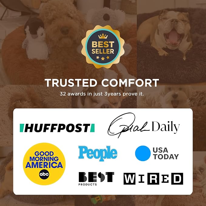 Bedsure Calming Dog Beds Large Sized Dog - Image 5