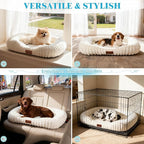 Dog Bed for Large Dogs – Comfort-Sided Calming Pet Bed - Image 9