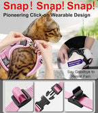 Cat Harness and Leash for Walking Escape Proof Soft Adjustable Cat Leash - Image 4