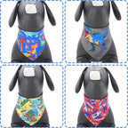 30 Pack Large Dinosaurs Dog Bandanas Stitch Dog Bandana Bulk Reversible Print - Image 4