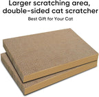 AGYM Cat Scratchers 4 Packs Refill Cat Scratching Pad Cardboard - Image 4