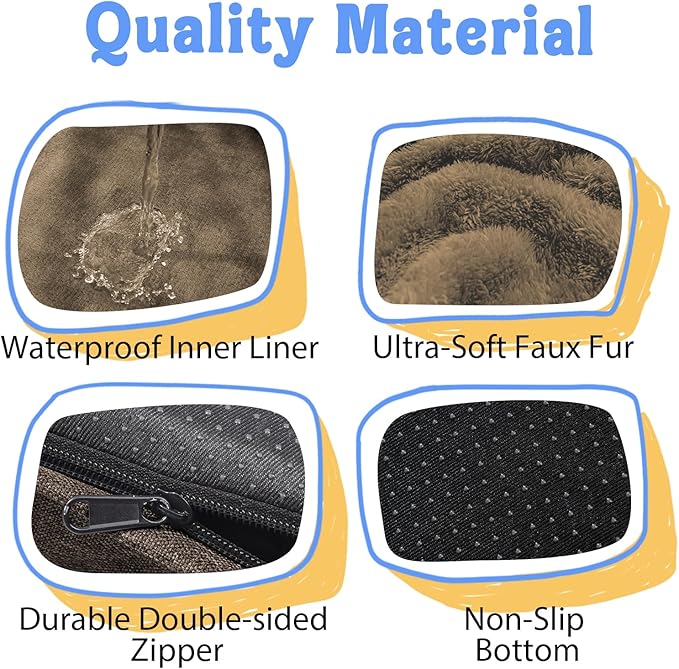 Washable Orthopedic Large Dog Bed - Image 4