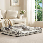 Orthopedic Dog Beds for Medium Dogs Washable, Detachable Side Bolster and Pillow - Image 4