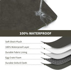 Orthopedic Dog Bed for Large Dogs, Plush Washable Pet Bed for Large Size Dogs - Image 7