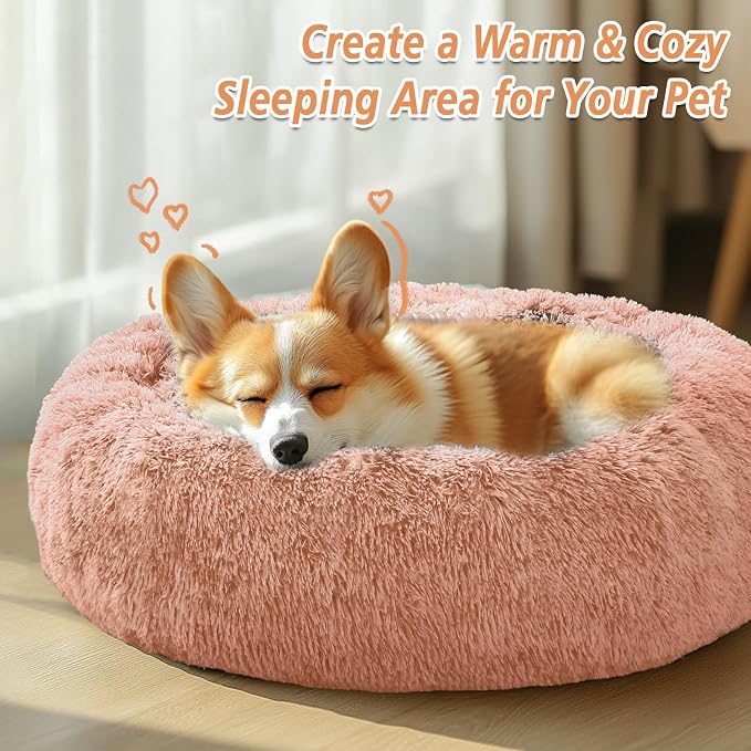 JOLLYVOGUE Calming Small Dog & Cat Bed - Image 4