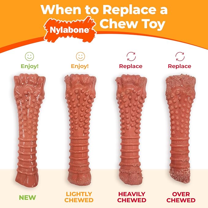 Nylabone Ring Bone Power Chew Toy - Image 7