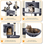 Yaheetech 79in Multi-Level Cat Trees Indoor Cat Tower - Image 5