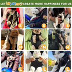 Pet Carrier Backpack, Hands-Free Adjustable Dog Front Carrier Legs Out & - Image 5