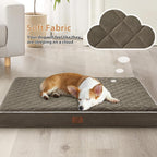 WNPETHOME Orthopedic Dog Bed for Crate, Waterproof Extra Large Dogs Bed - Image 2