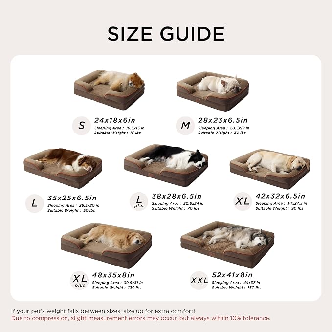 Bedsure Orthopedic Dog Beds Large Sized Dog - Image 7