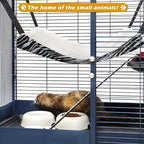 Jetec 2 Pack Cat Hammock for Cage, Catio Accessories Reversible Soft Cats Bed - Image 5