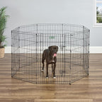 MidWest Homes for Pets Folding Metal Dog Exercise Pen, Indoor/Outdoor Playpen - Image 3