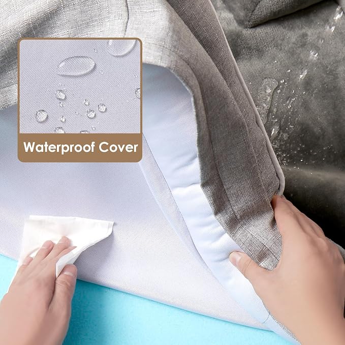 EHEYCIGA Orthopedic Dog Beds for Extra Large Dogs, Waterproof Memory Foam XXL - Image 3