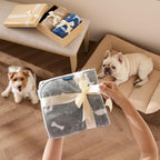 Bedsure 1 Pack 3 Pet Blankets, Super Soft Fluffy Premium Fleece Flannel - Image 5