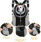 WOYYHO Pet Dog Carrier Backpack Small Dog Front Backpack Ventilated Dog Carrier - Image 4