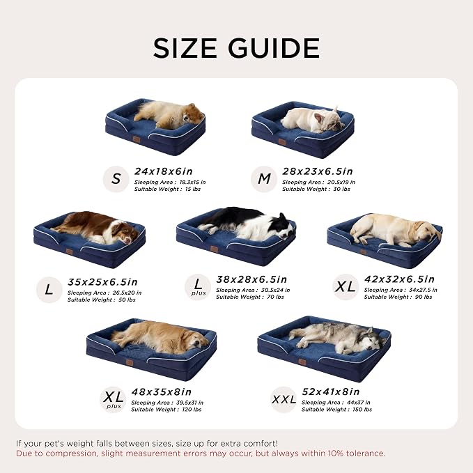 Bedsure Orthopedic Dog Beds for Small Dogs - Image 7