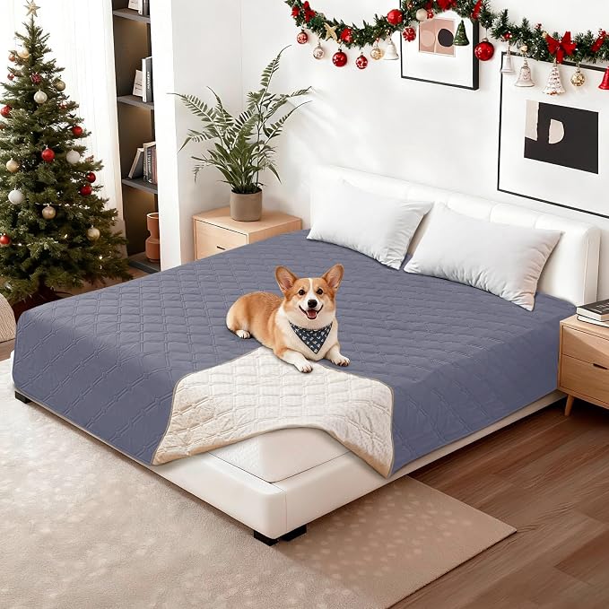Waterproof Couch Covers for Pets, Waterproof Dog Bed Cover, Anti-Slip Soft Dog by CYCMACOHOME