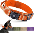 2026 Upgrade Waterproof AirTag Dog Collar, Military Tactical Dog Collar by ODOKELE