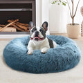 JOLLYVOGUE Calming Dog Bed Medium Size Dog, Anti-Anxiety Donut Medium Pet Bed by JOLLYVOGUE