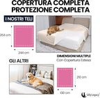 SILLY LEGACY Thin Reversible Waterproof Protective Bed Cover, - Image 4