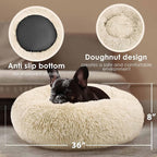 Extra Large Dog Beds, 36 Inch Human Dog Anxiety Relief Comfort Bed, - Image 3