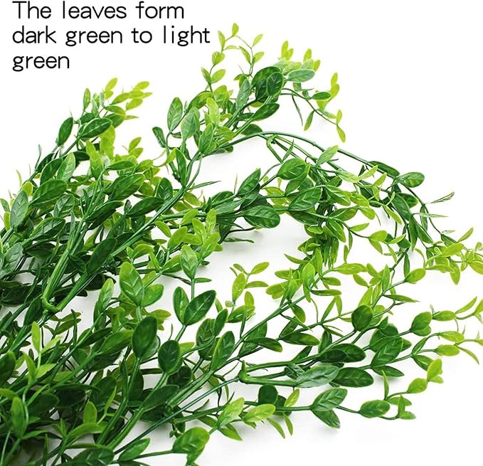 HERCOCCI 5 Pack Reptile Plants, Terrarium Hanging Plants Vines Artificial - Image 2